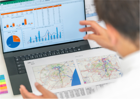 市場調査のイメージ